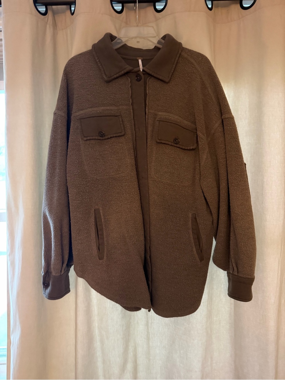 Free People Oversized Ruby Jacket (Olive)